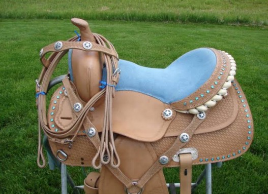 Leather Western Saddle